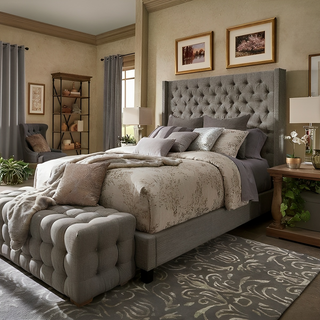 Wingback beds