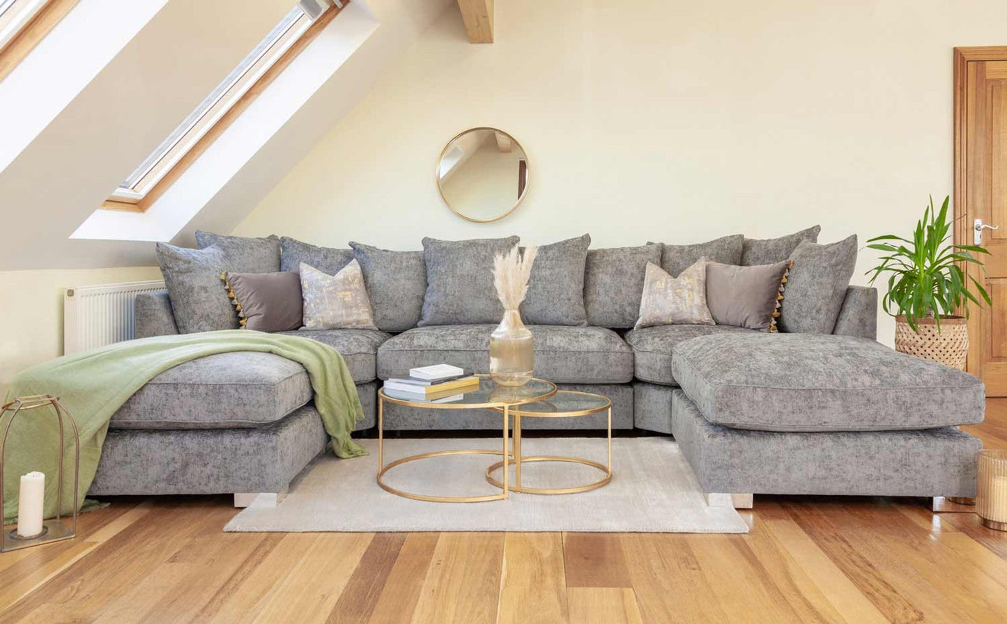 Bishop Scatterback Sofa U Shape Corner