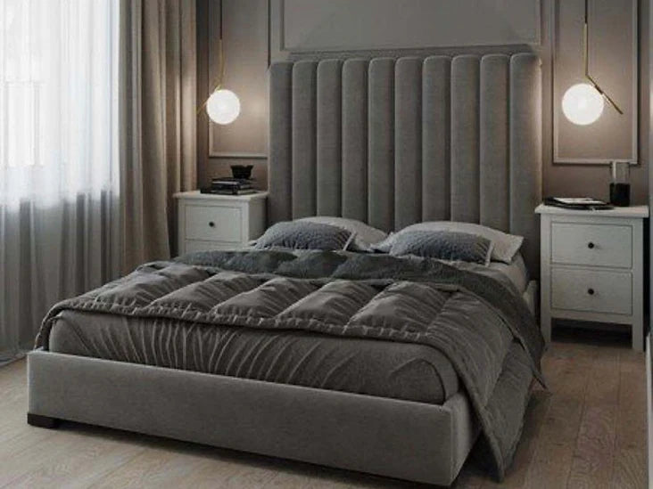 Kara Chesterfield Sleigh Bed Frame Bespoke Range