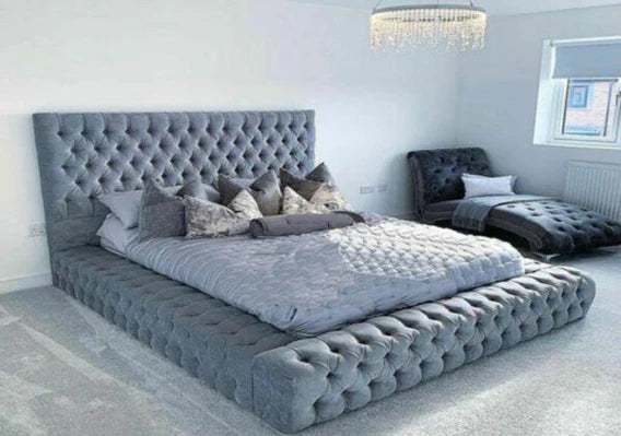 Elena Ambassador Chesterfield Deluxe Bed Frame