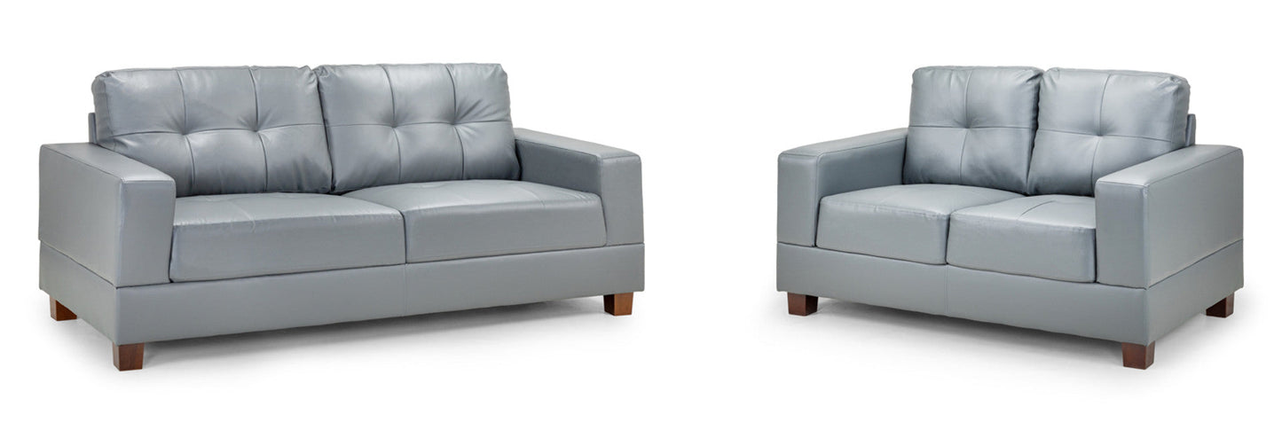 Jerry Sofa 3+2 Set Black/Grey