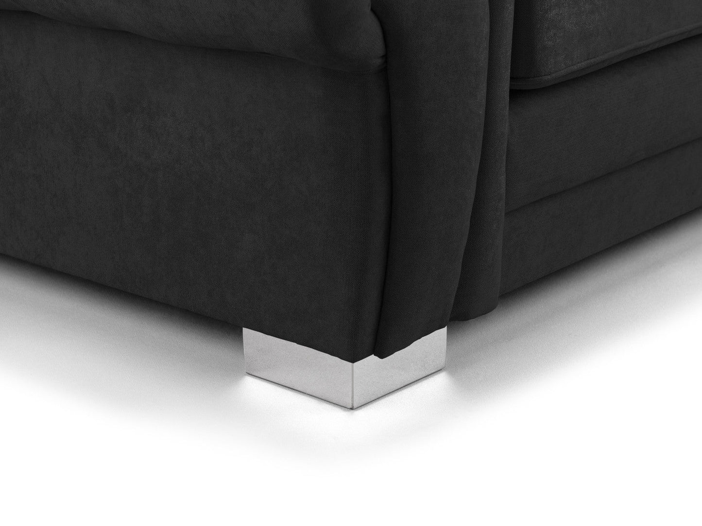 Verona Scatterback Black/Grey 3+2 Sofa Set