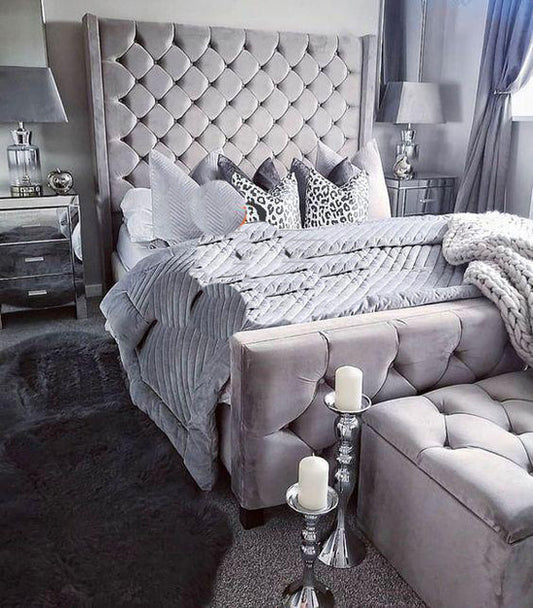 Sofia Wingback Bed frame Part of Luxury Range