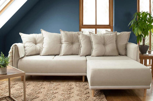 Gale Sofabed Beige Universal Corner