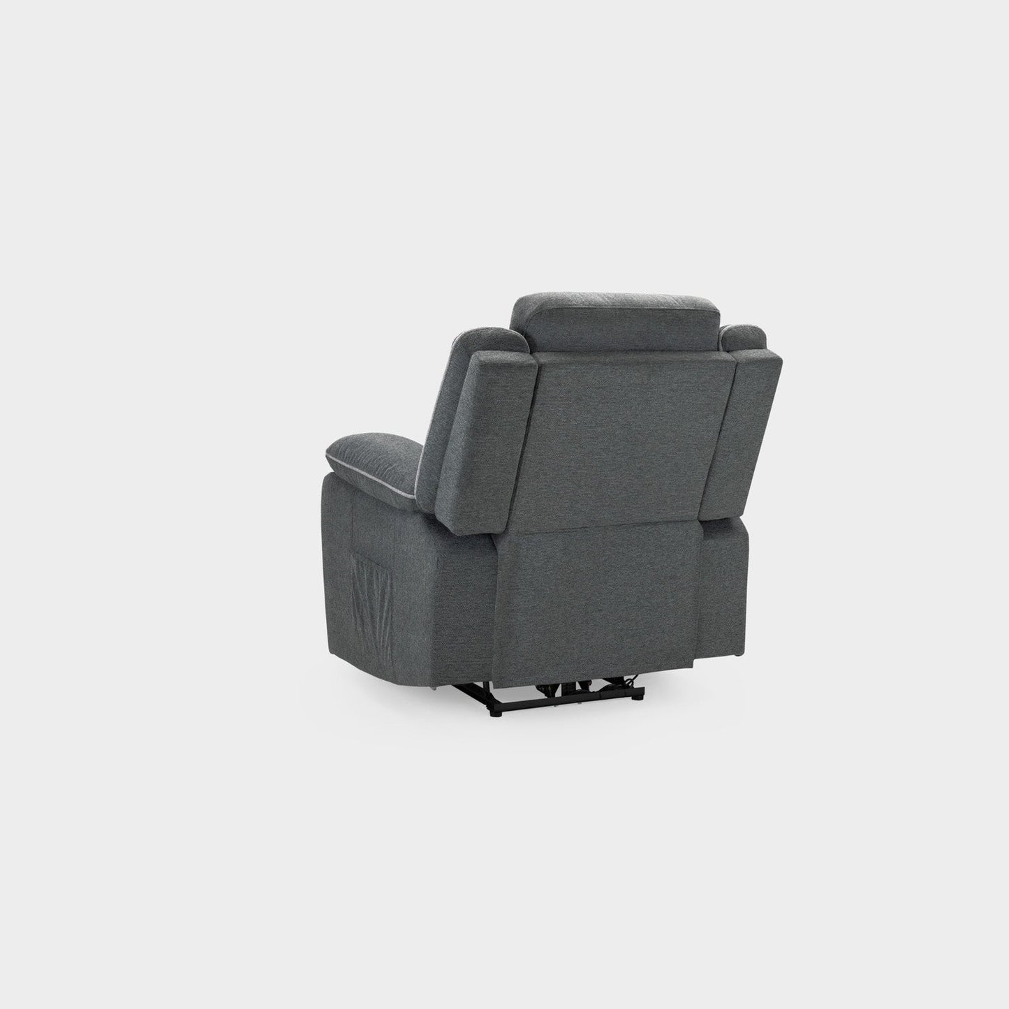 Harald Electric Recliner Sofa Black Armchair