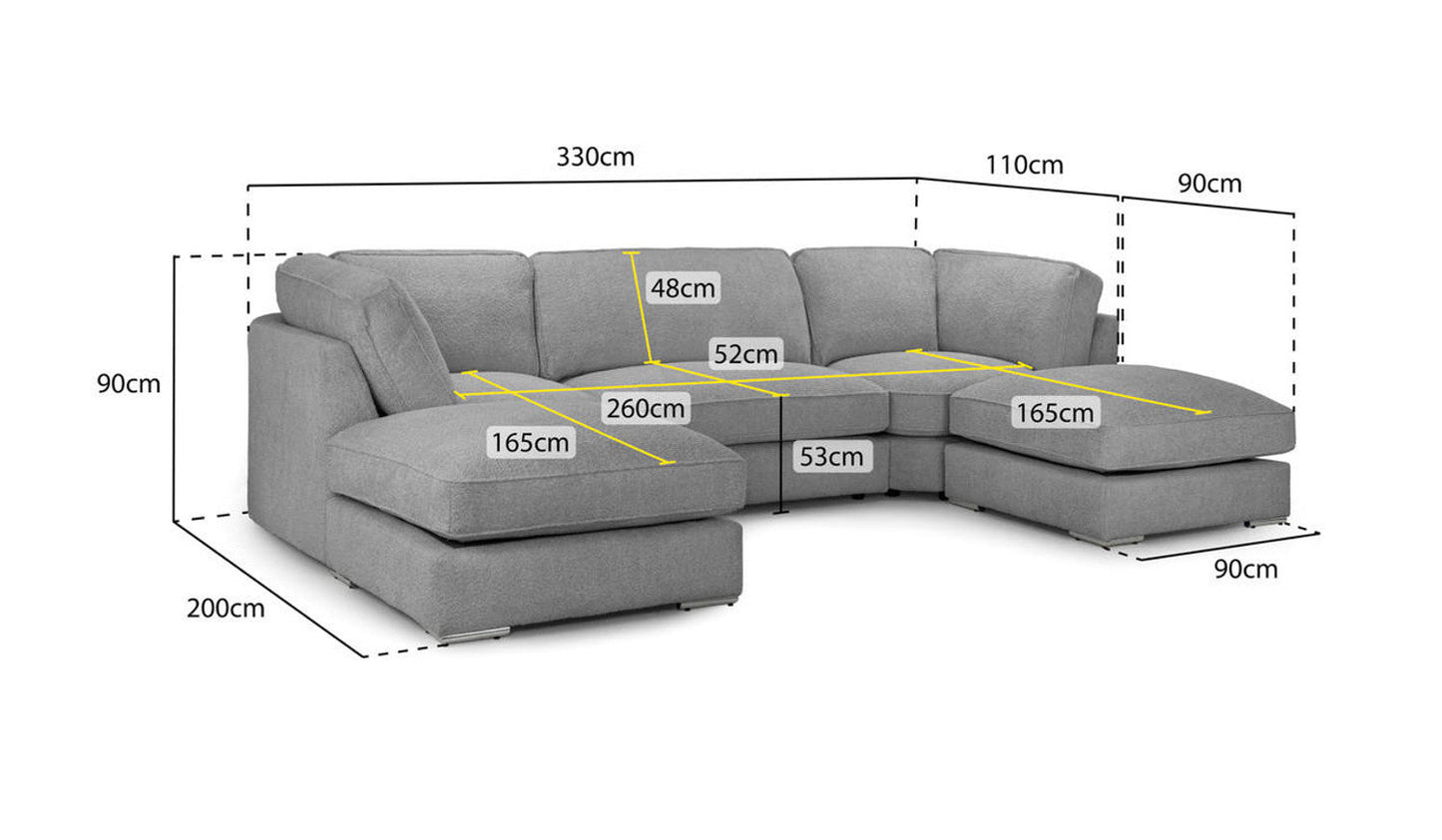 Inga Sofa U Shape Corner